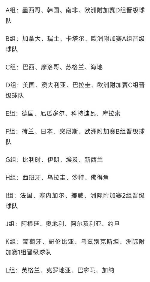 世界杯分组：法国挪威同组 阿根廷葡萄牙获上签